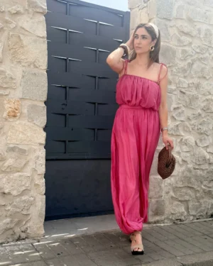 Conjunto fucsia fluido de Bergamota Store